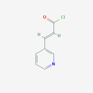 molecular formula C8H6ClNO B1143374 3-(3-Pyridinyl)-2propenyl chloride CAS No. 1126-72-3