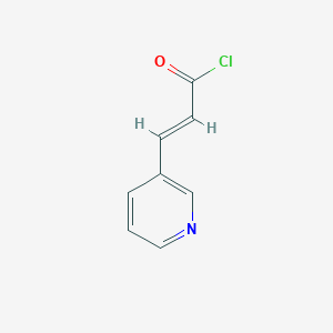 molecular formula C8H6ClNO B1143374 3-吡啶-3-基丙烯酰氯 CAS No. 1126-72-3