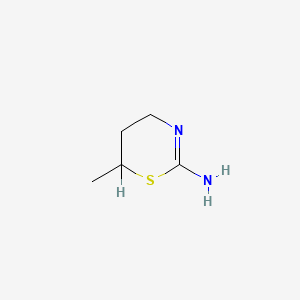 B1143389 6-methyl-5,6-dihydro-4H-1,3-thiazin-2-amine CAS No. 1121-91-1