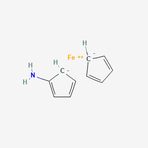 molecular formula C10H11FeN 10* B1143392 Ferrocene, amino- CAS No. 1273-82-1