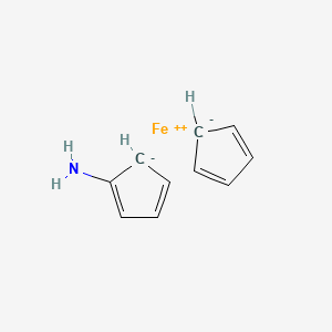 molecular formula C10H11FeN 10* B1143392 Aminoferrocene CAS No. 1273-82-1