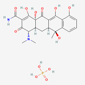 molecular formula C22H27N2O12P B1143395 Tetracycline phosphate complex CAS No. 1336-20-5