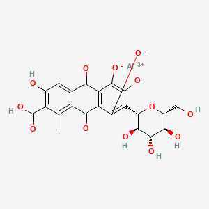 molecular formula C22H17AlO13 B1143439 C.I. Natural Red 4:1 CAS No. 1328-60-5