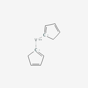 molecular formula C10H10V B1143444 Bis(cyclopentadienyl)vanadium CAS No. 1277-47-0