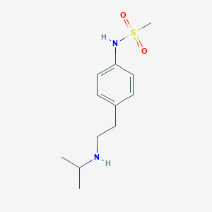 molecular formula C12H20N2O2S B114345 Deoxysotalol CAS No. 16974-42-8