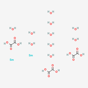 molecular formula C6H2O13Sm2 B1143455 oxalic acid;samarium;decahydrate CAS No. 14175-03-2