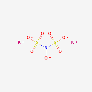 molecular formula K2NO7S2 * B1143464 POTASSIUM NITROSODISULFONATE CAS No. 14293-70-0