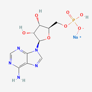 molecular formula C10H13N5NaO7P B1143465 5'-磷酸腺苷二钠盐 CAS No. 13474-03-8
