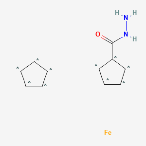 B1143474 (Hydrazinocarbonyl)ferrocene CAS No. 12153-28-5