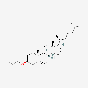 molecular formula C30H52O B1143475 Cholesteryl propyl ether CAS No. 10322-02-8