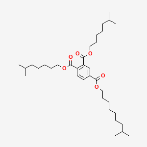 molecular formula C35H58O6 B1143480 Isodecyl diisooctyl benzene-1,2,4-tricarboxylate CAS No. 12694-45-0