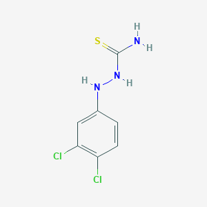 molecular formula C7H7Cl2N3S B1143495 2-(3,4-Dichlorophenyl)-1-hydrazinecarbothioamide CAS No. 13124-09-9