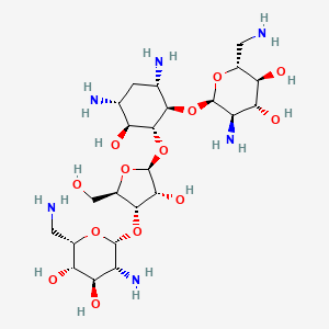 molecular formula C23H52N6O25S3 B1143500 Neomycin CAS No. 1404-04-2