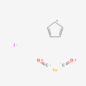 molecular formula C7H5FeIO2 5* B1143507 二羰基环戊二烯基碘化铁(II) CAS No. 12078-28-3