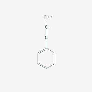 molecular formula C8H5Cu B1143512 铜(I)苯基乙炔基 CAS No. 13146-23-1