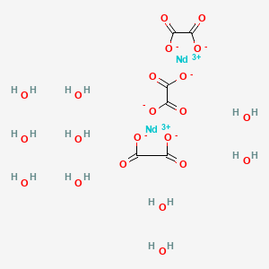 molecular formula C6H20Nd2O22 B1143515 Ethanedioic acid, neodymium(3+) salt (3:2), decahydrate CAS No. 14551-74-7