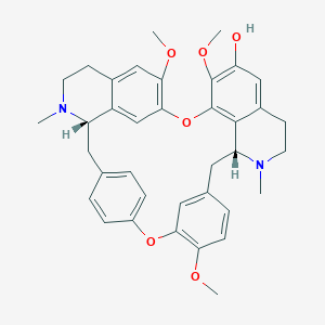 molecular formula C37H40N2O6 B114352 Cycleabarbatine CAS No. 152697-36-4