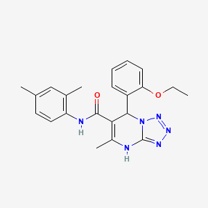 molecular formula C22H24N6O2 B11435316 N-(2,4-dimethylphenyl)-7-(2-ethoxyphenyl)-5-methyl-4,7-dihydrotetrazolo[1,5-a]pyrimidine-6-carboxamide 