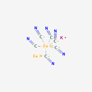molecular formula C18Fe7N18 B1143574 Ferric Ferrocyanide CAS No. 12240-15-2