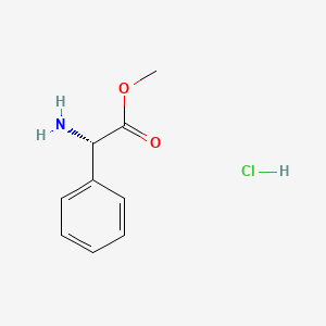 molecular formula C9H12ClNO2 B1143598 L-Phenylglycine methyl ester hydrochloride CAS No. 13226-98-7
