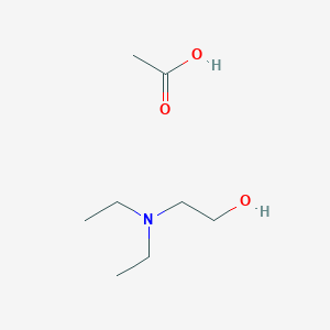 molecular formula C8H19NO3 B1143608 Diethyl(2-hydroxyethyl)ammonium acetate CAS No. 13695-28-8