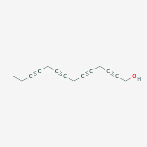 molecular formula C14H14O B114362 十四-2,5,8,11-四炔-1-醇 CAS No. 5871-10-3