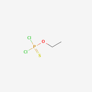 molecular formula C2H5Cl2OPS B1143645 Ethyl dichlorothiophosphate CAS No. 14998-64-2