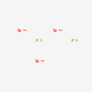 molecular formula P2Sr3 B1143652 Strontium phosphide CAS No. 12504-13-1