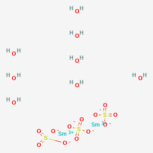 molecular formula H16O20S3Sm2 B1143690 Samarium(III) sulfate octahydrate CAS No. 13465-58-2