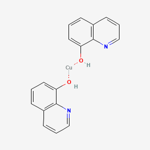 molecular formula C18H12CuN2O2 B1143693 Copper 8-hydroxyquinolinate CAS No. 13014-03-4
