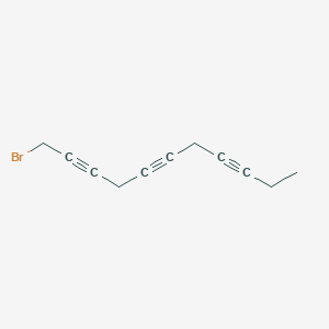 molecular formula C11H11Br B114370 1-Bromo-2,5,8-undecatriyne CAS No. 34498-25-4
