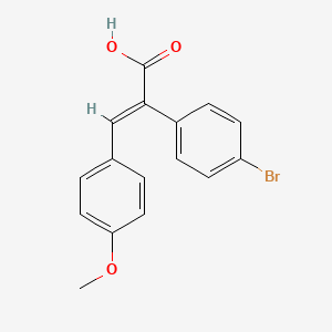 molecular formula C16H13BrO3 B1143708 A-(4-Bromophenyl)-4-methoxycinnamic acid CAS No. 14335-72-9