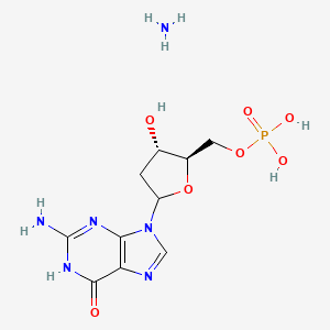 molecular formula C10H17N6O7P B1143709 2'-Deoxyguanosine monophosphate CAS No. 14543-77-2