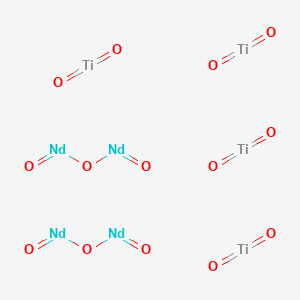 molecular formula Nd4O14Ti4 B1143711 Neodymium(III) titanate CAS No. 12058-94-5