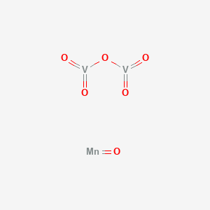molecular formula MnO6V2 B1143736 Manganese vanadate CAS No. 14986-94-8