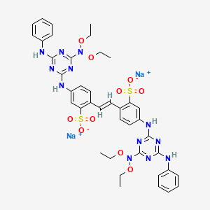 molecular formula C40H42N12O10S2.2Na B1143748 C.I. Fluorescent Brightener 113 CAS No. 12768-92-2