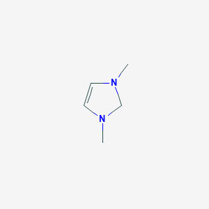 molecular formula C5H12N2 B1143755 1H-Imidazole, 2,3-dihydro-1,3-dimethyl- CAS No. 14103-77-6