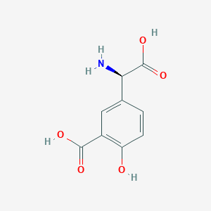 molecular formula C9H9NO5 B1143767 (R)-3C4HPG CAS No. 13861-03-5