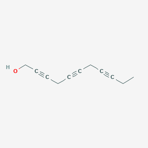 molecular formula C11H12O B114377 2,5,8-Undecatriyn-1-ol CAS No. 35378-82-6