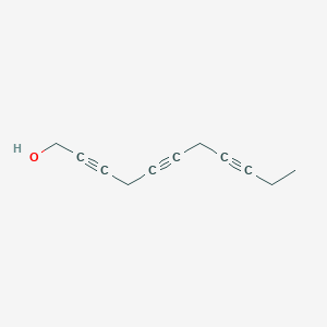 molecular formula C11H12O B114377 Undeca-2,5,8-triyn-1-ol CAS No. 35378-82-6