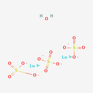 molecular formula H2Lu2O13S3 B1143770 Lutetium(III) sulfate hydrate CAS No. 13473-77-3