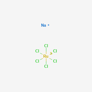 molecular formula Cl18Na3Ru3-3 B1143784 Trisodium hexachlororuthenate CAS No. 14972-76-0