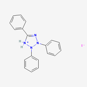 2,3,5-Triphenyl-2,3-dihydro-1H-tetrazol-1-ium iodide