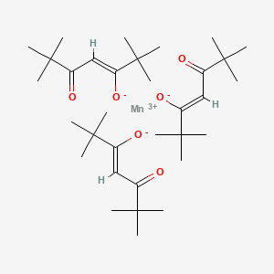 molecular formula C33H57MnO6 B1143816 Mn(TMHD)3 CAS No. 14324-99-3