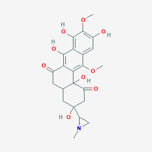 molecular formula C23H25NO9 B114382 Azicemicin A CAS No. 154163-93-6