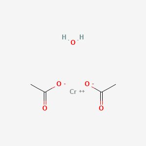 molecular formula C8H14Cr2O9 B1143824 Chromous acetate monohydrate CAS No. 14976-80-8