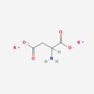 molecular formula C8H14K2N2O9 B1143827 Potassium Aspartate CAS No. 14434-35-6