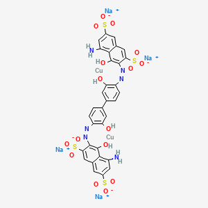 molecular formula C32H16Cu2N6O16S4.4Na B1143841 C.I. Direct Blue 218 CAS No. 10401-50-0