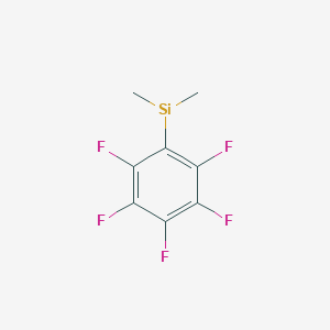 (Pentafluorophenyl)dimethylsilane