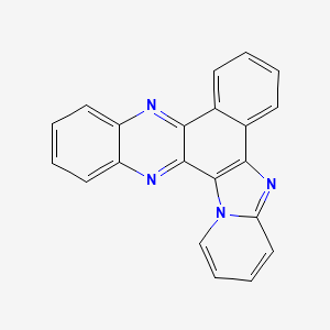 molecular formula C18H14 B1143916 Benzo[a]pyrido[1',2':1,2]imidazo[4,5-c]phenazine CAS No. 199-26-8